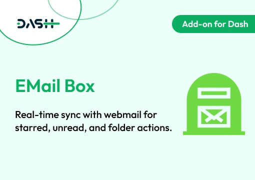 EMail Box – Dash SaaS Add-On