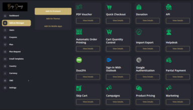 portfolio woocommerce